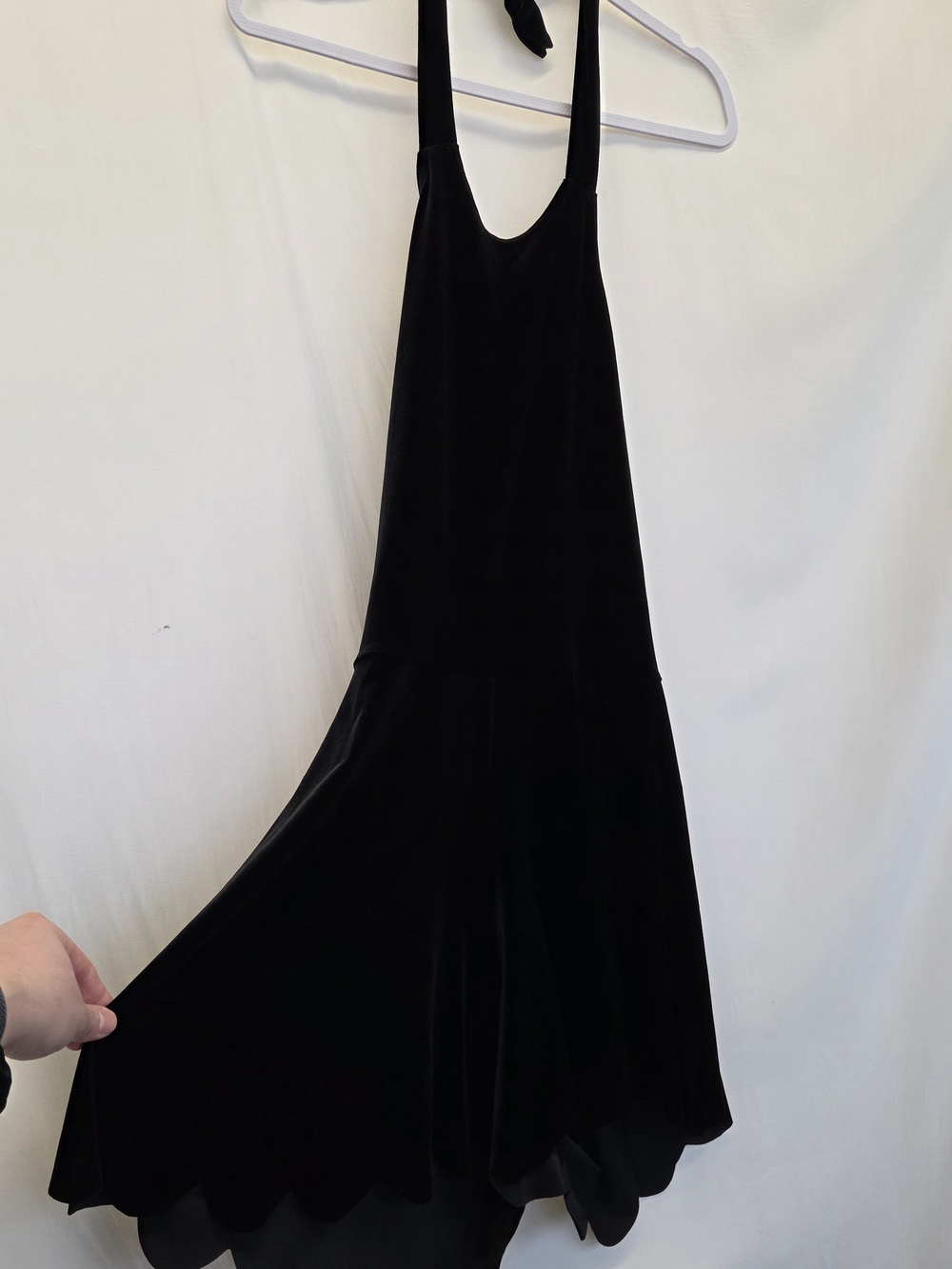 BlackMilk Velvet Black Playsuit